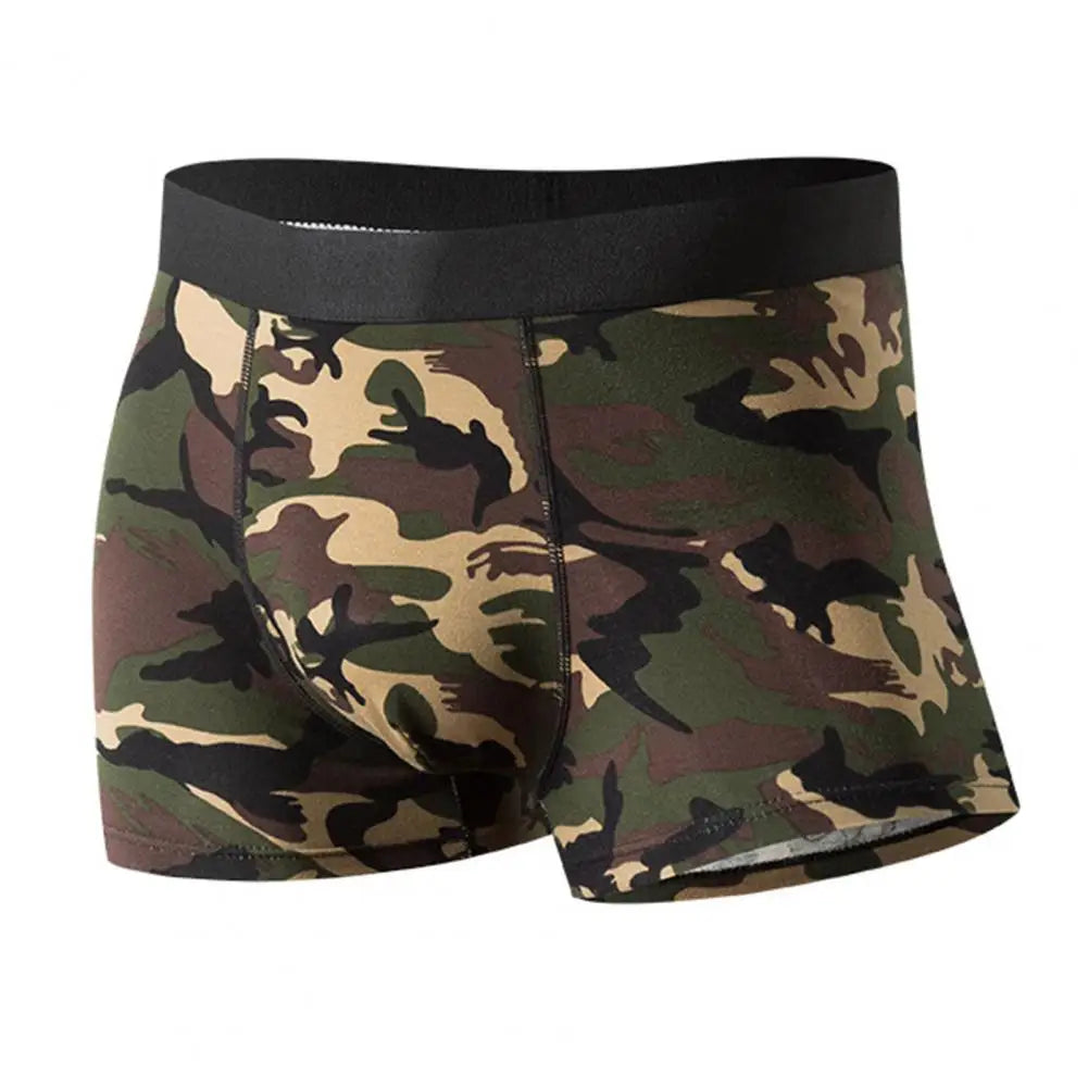 Camouflage Cotton Man Shorts Panties