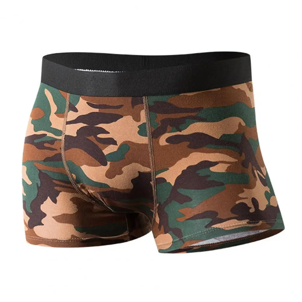 Camouflage Cotton Man Shorts Panties