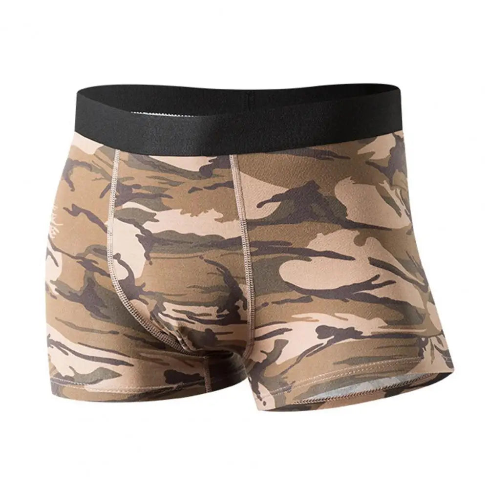 Camouflage Cotton Man Shorts Panties