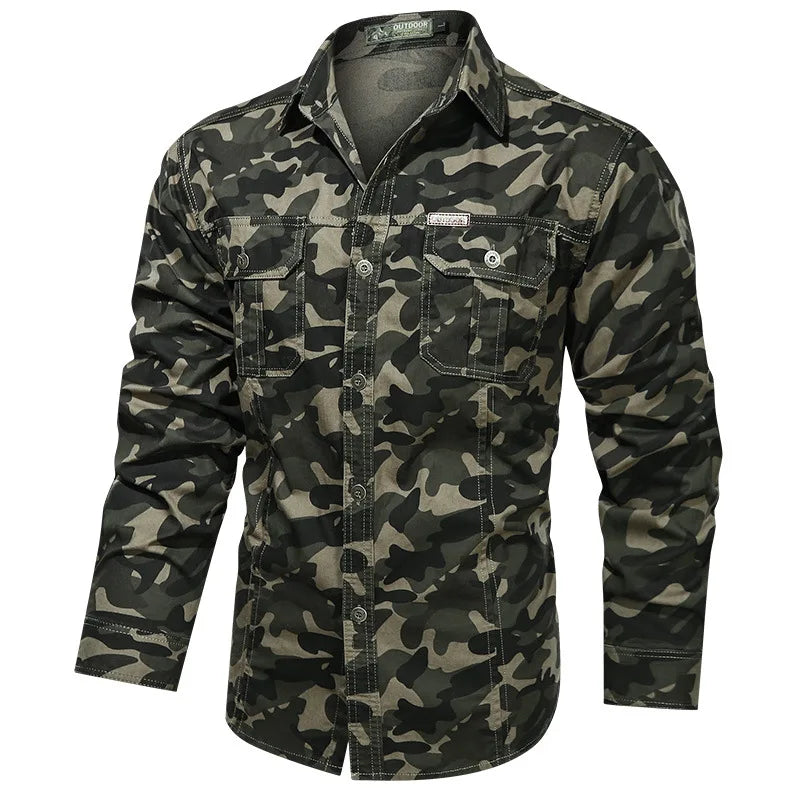 Camouflage Cotton Military Shirts