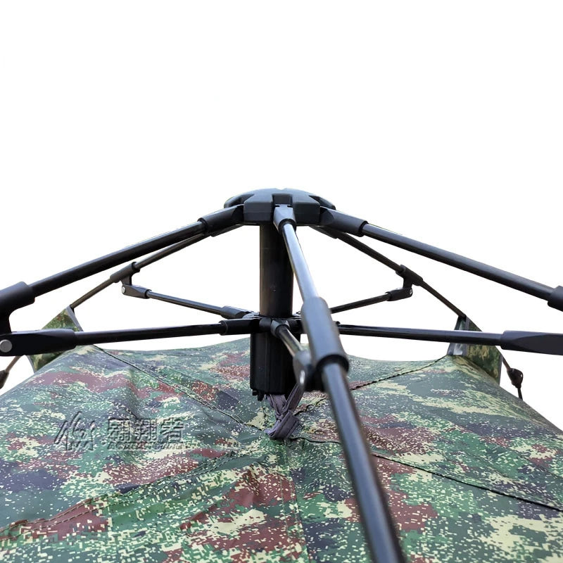 Camouflage Double Decker Automatic Tent for 2-3 Person