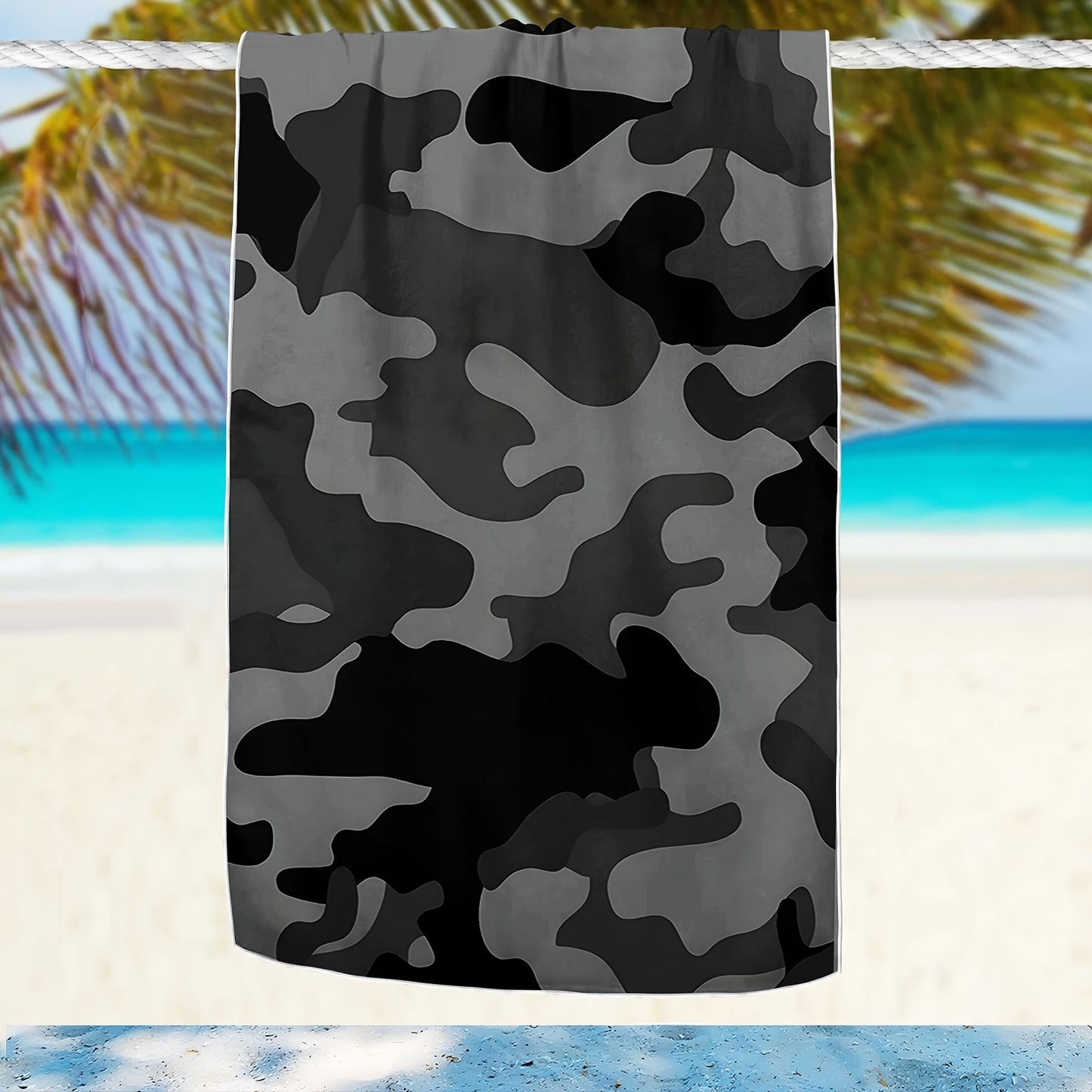 Camouflage Lightweight Soft Towel