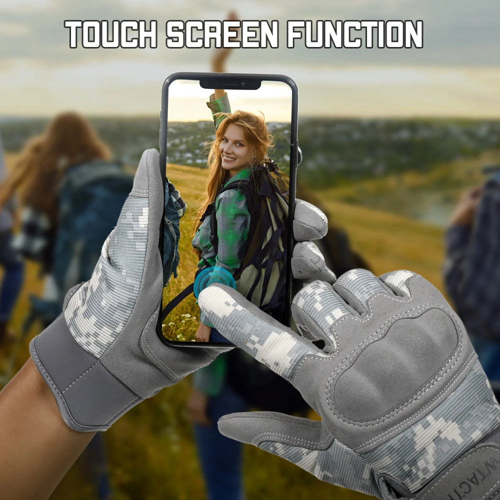 Camouflage Touch Screen Tactical Gloves