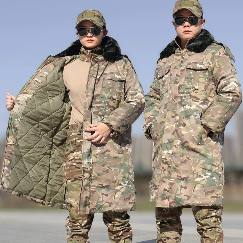 Camouflage  Winter Cotton Coat