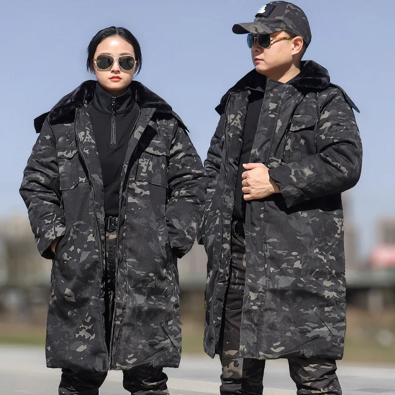 Camouflage  Winter Cotton Coat