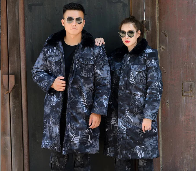 Camouflage  Winter Cotton Coat