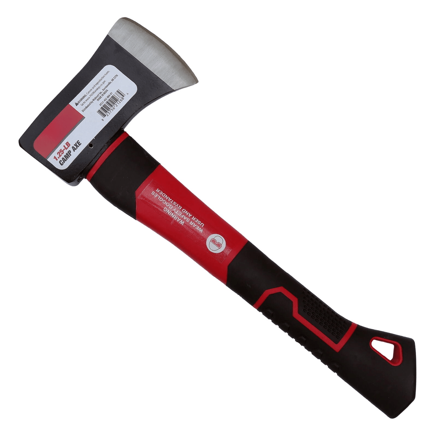 Camp Axe with Shock Absorbing Anti Slip Handle