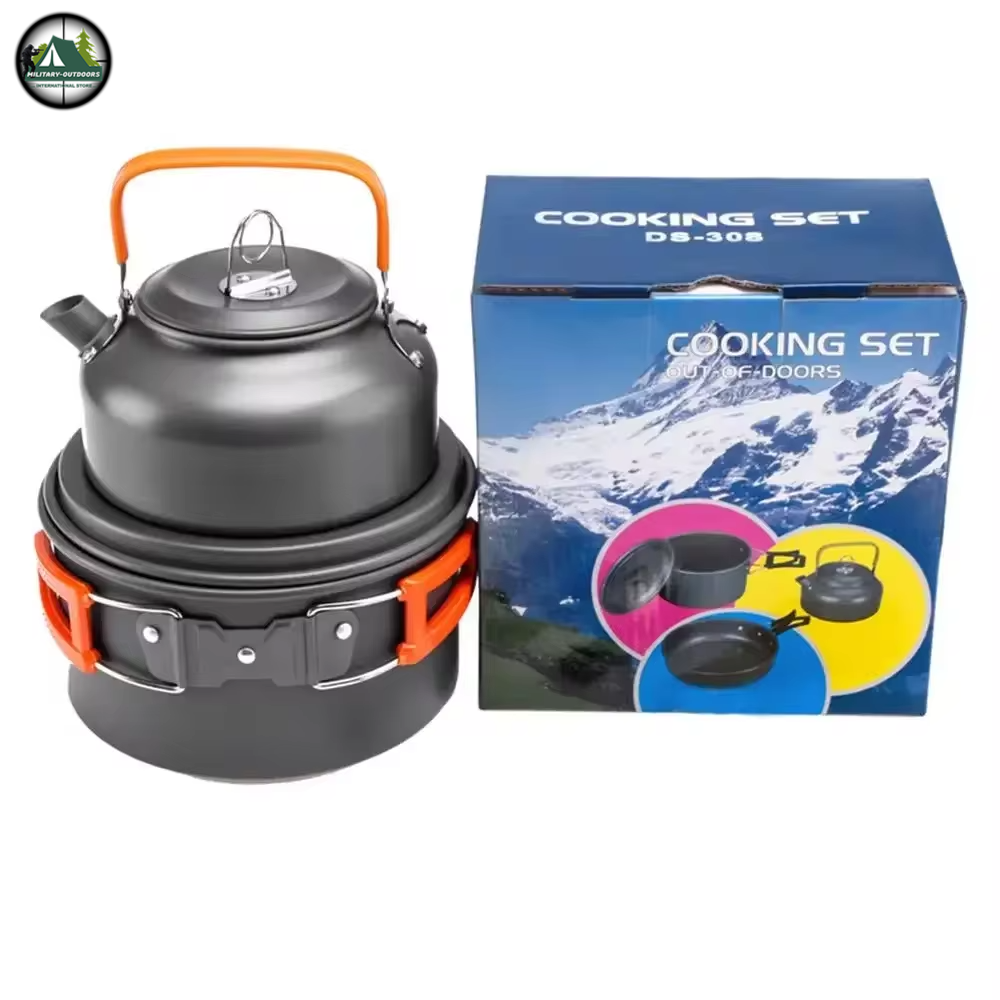 Camping Cookware Aluminum Set