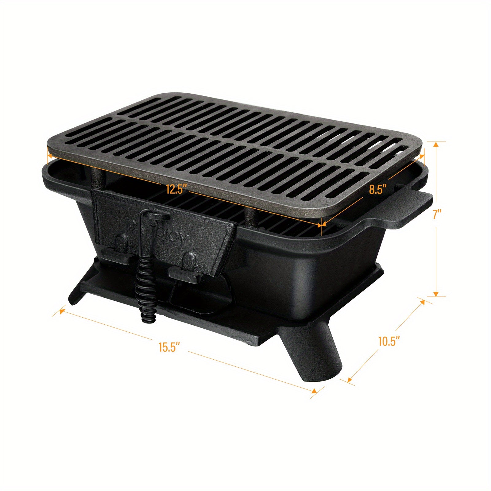 Cast Iron Charcoal Grill