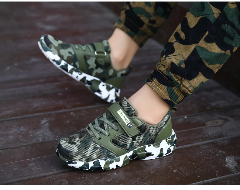 Children Camouflage Sneakers