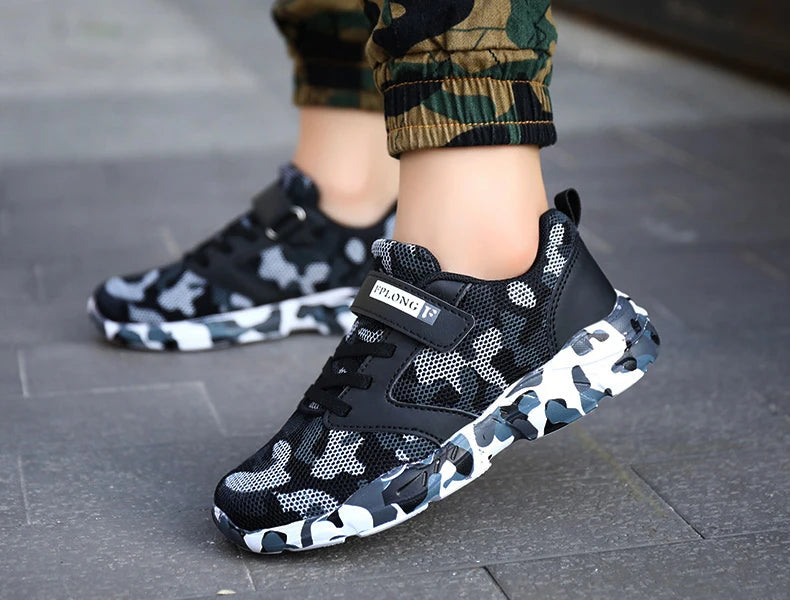 Children Camouflage Sneakers