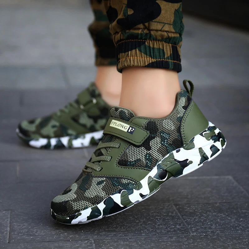 Children Camouflage Sneakers