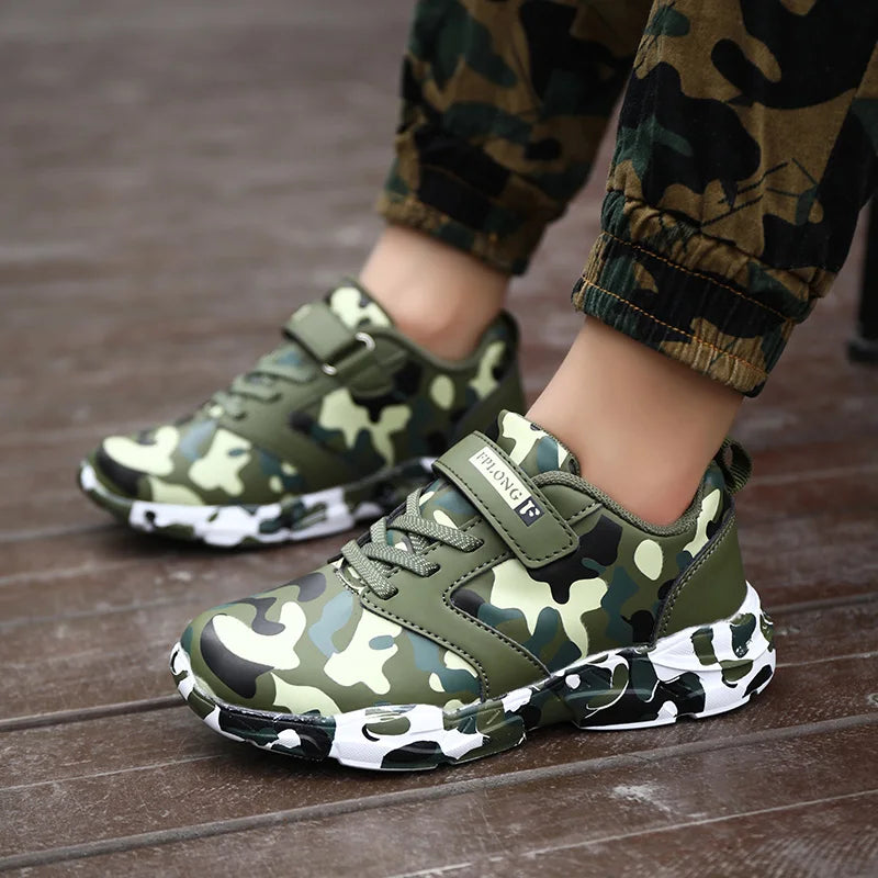 Children Camouflage Sneakers