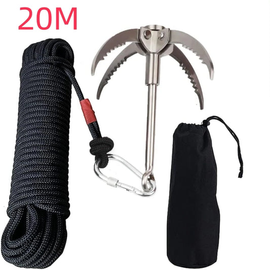 Climbing Hook with 20m Auxiliary Rope