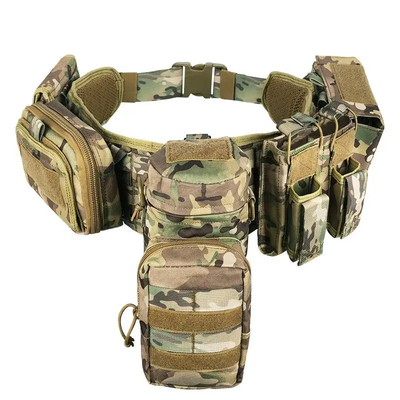 Custom Molle Pockets Tactical Belt