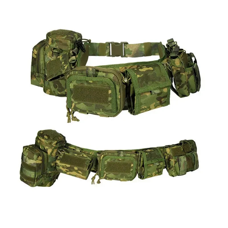 Custom Molle Pockets Tactical Belt