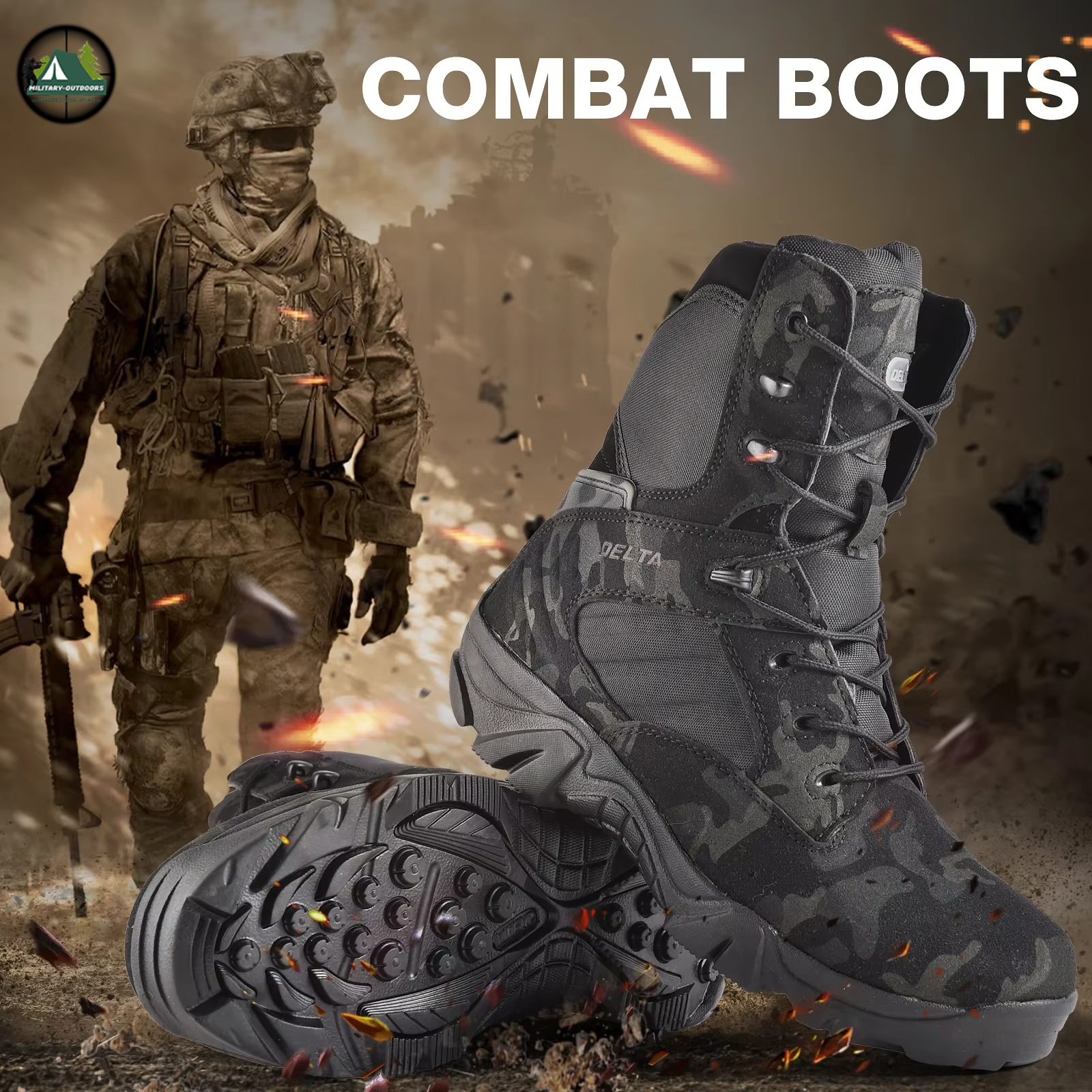 DELTA SQUAD Special Force Ankle Boots