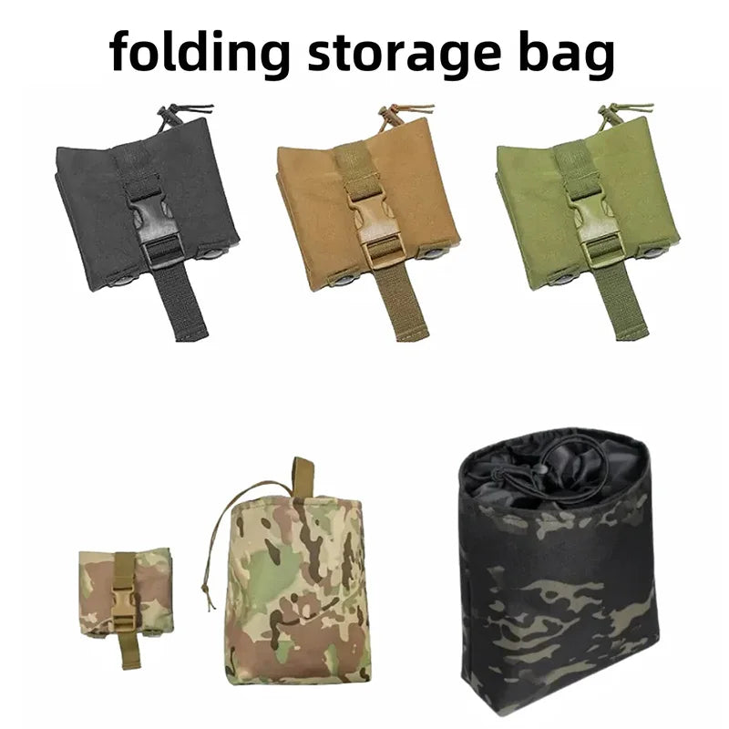 Folding Molle Magazine Discard Bag