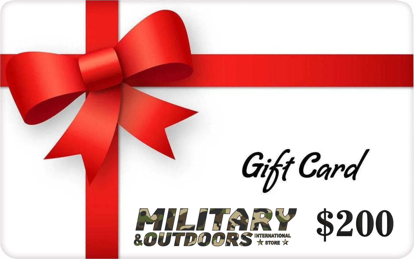 Military-Outdoors Gift Card