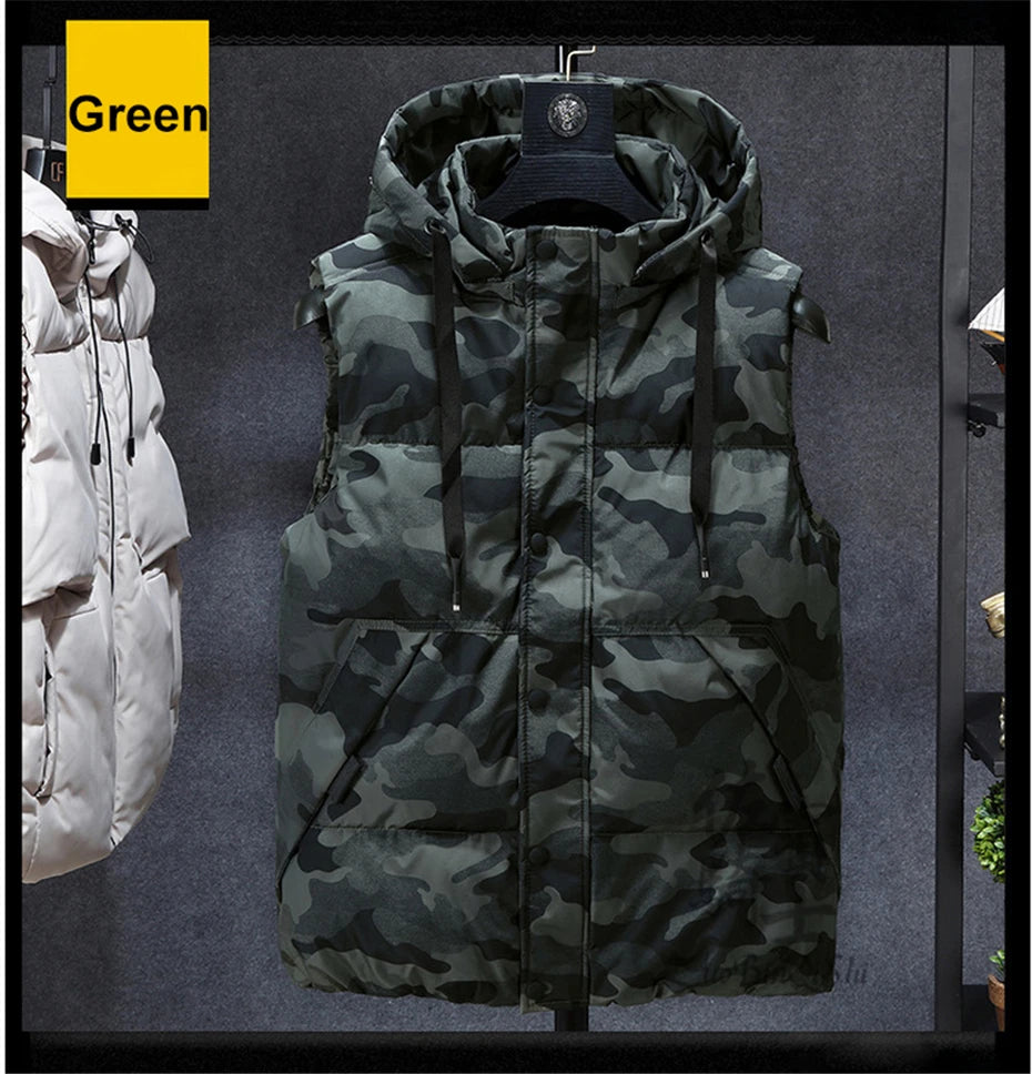 Camouflage Vest - Sleeveless Jackets