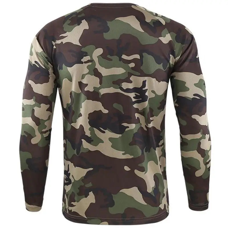 Quick Dry Tactical Long Sleeve  T-shirt