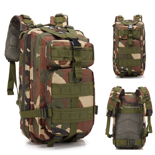 3P Military Tactical Backpack 20L-25L