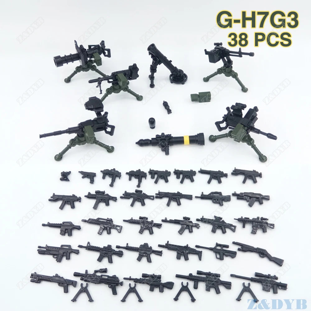 Heavy Machine Guns WW2 Model Toys