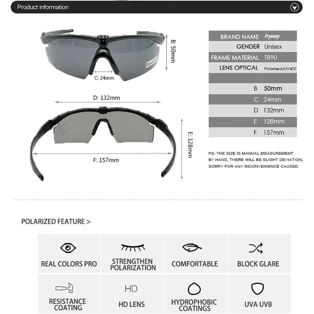 Schutz Militärische Schießbrille