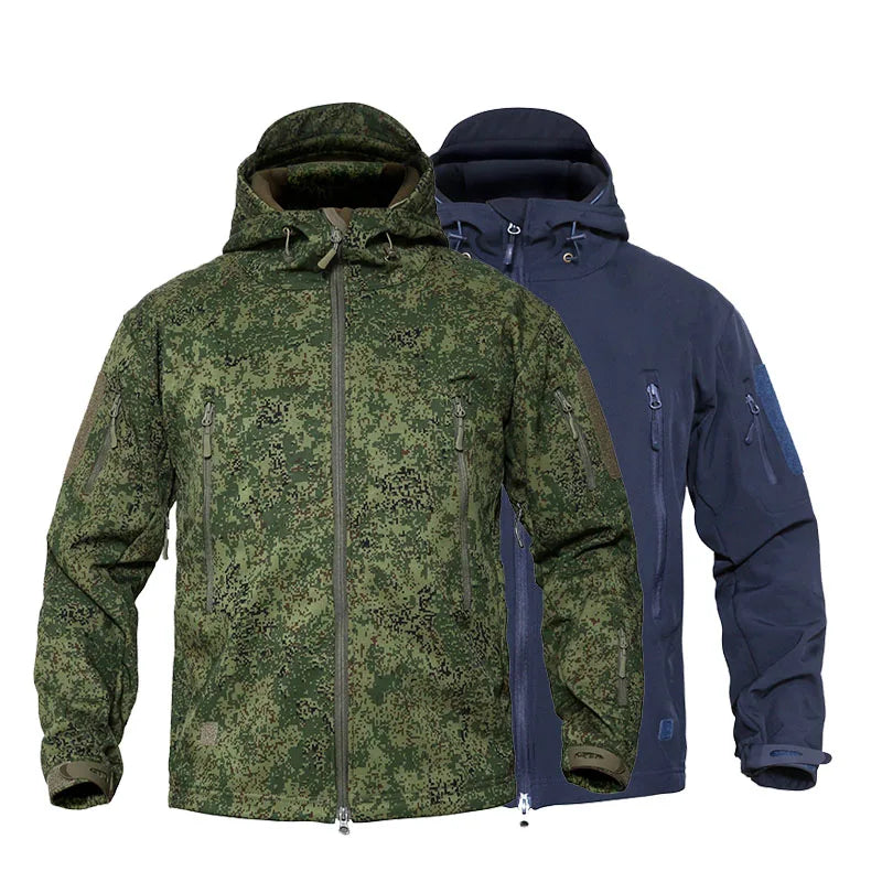 Camouflage Fleece Tactical Jacket