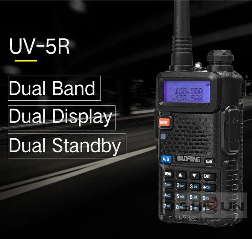 Beofang UV-5R Walkie Talkie 10 km 8W