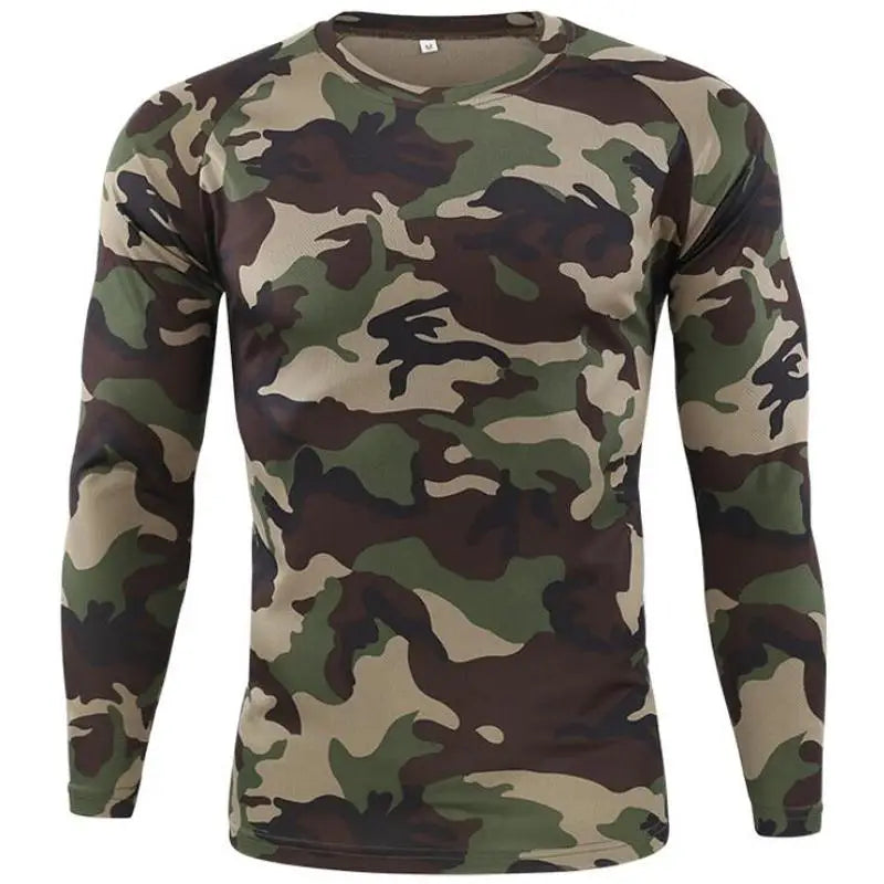 Quick Dry Tactical Long Sleeve  T-shirt