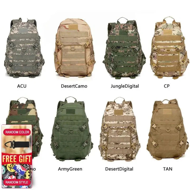 Military Tactical Backpack (Free gift inside)