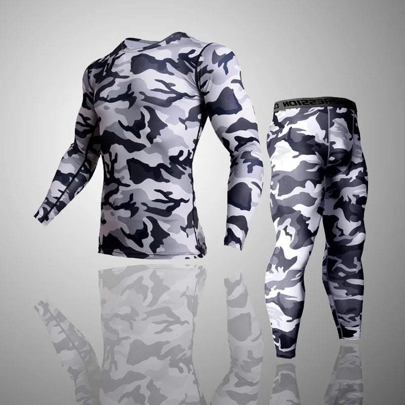 Tight Under Skin Camo Training Pants