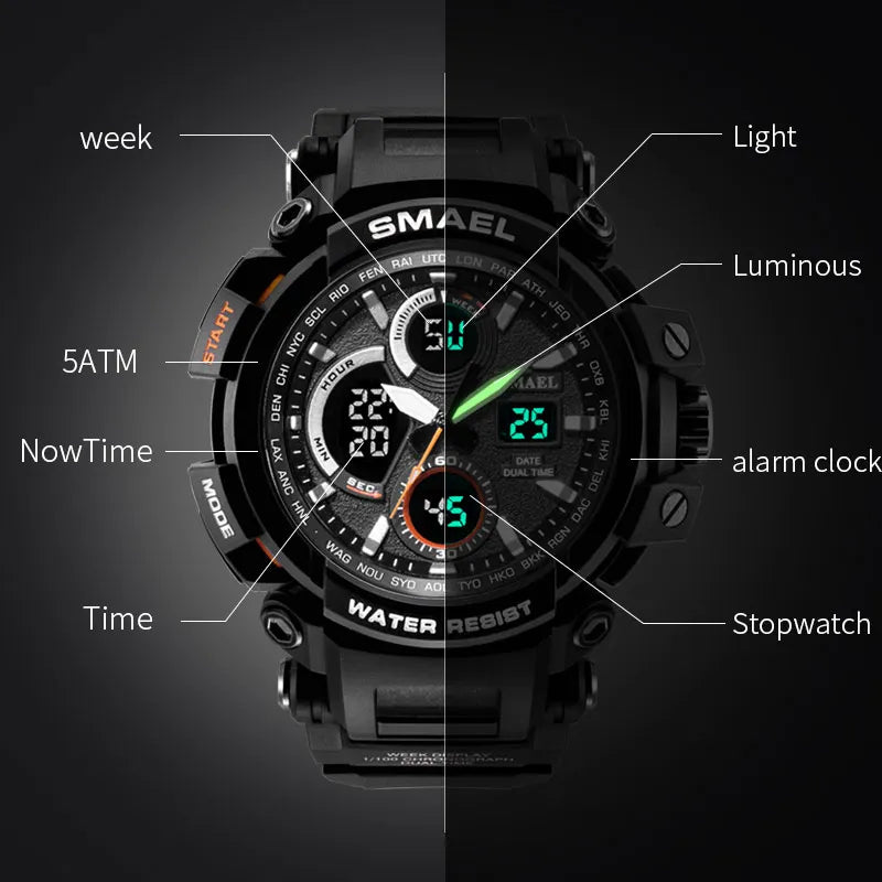 Digital Military Watch For Men