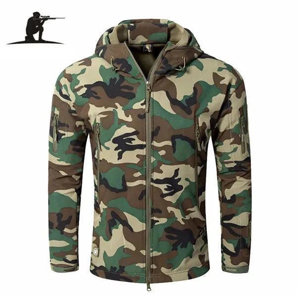 Men's Military Fleece Tactical Jacket