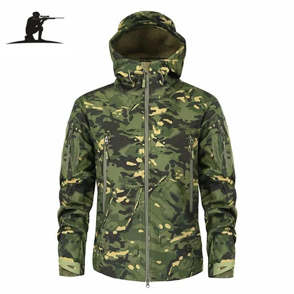 Camouflage Fleece Tactical Jacket