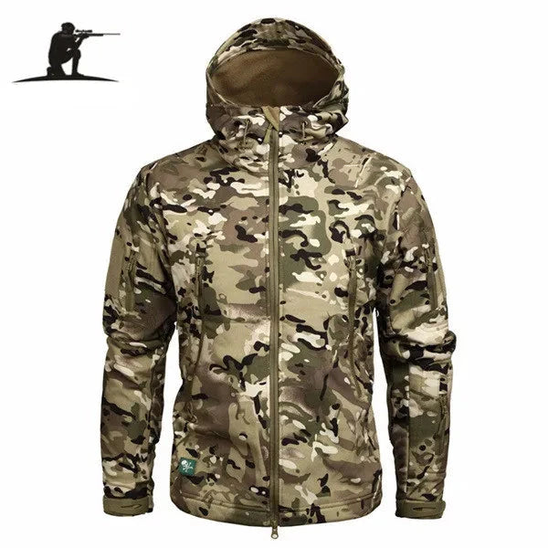 Camouflage Fleece Tactical Jacket