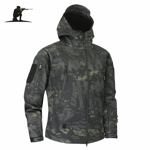 Camouflage Fleece Tactical Jacket