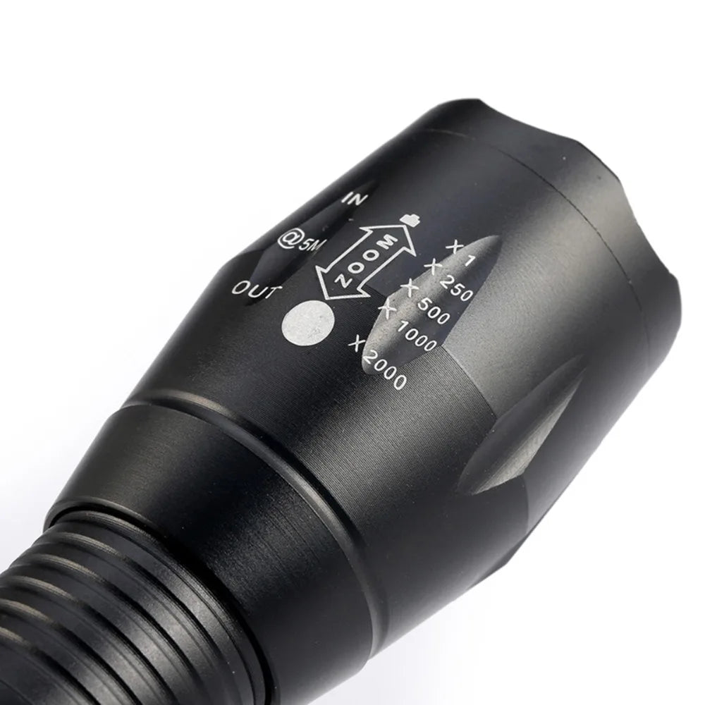 8000LM LED Military Flashlights