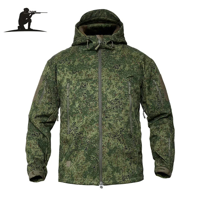 Camouflage Fleece Tactical Jacket