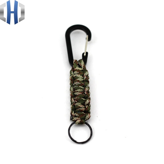 1PC Outdoor Survival Kit Parachute Cord Keychain