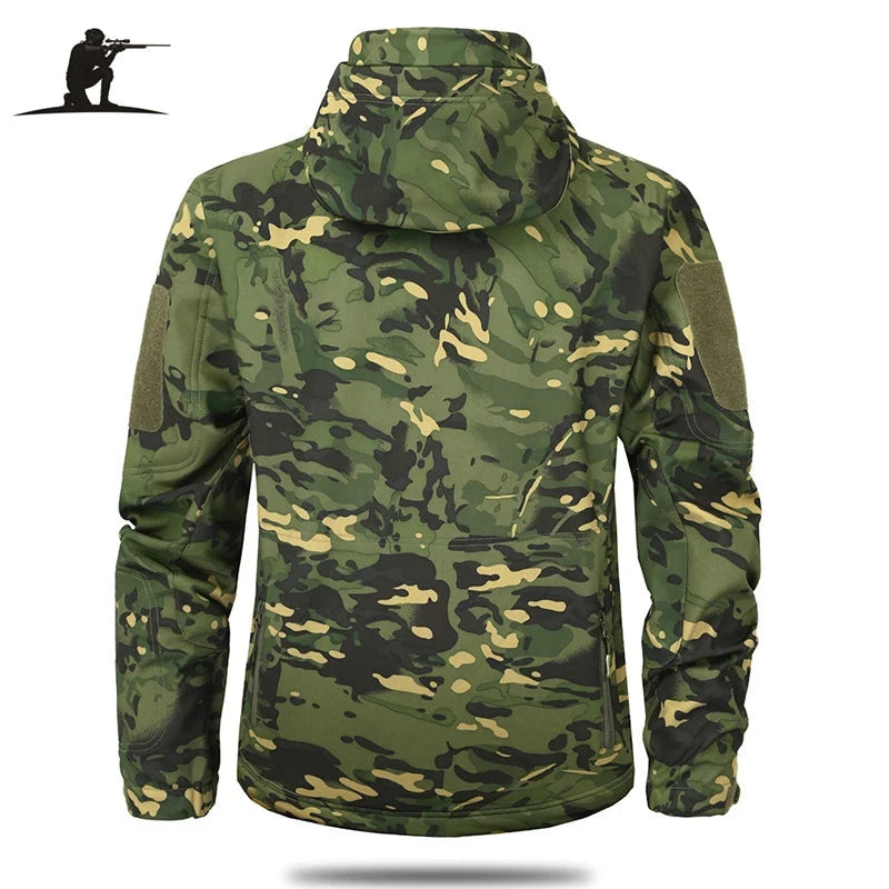 Camouflage Fleece Tactical Jacket