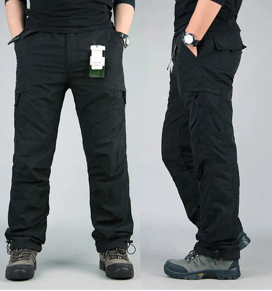 Men's Winter Fleece Military Pants