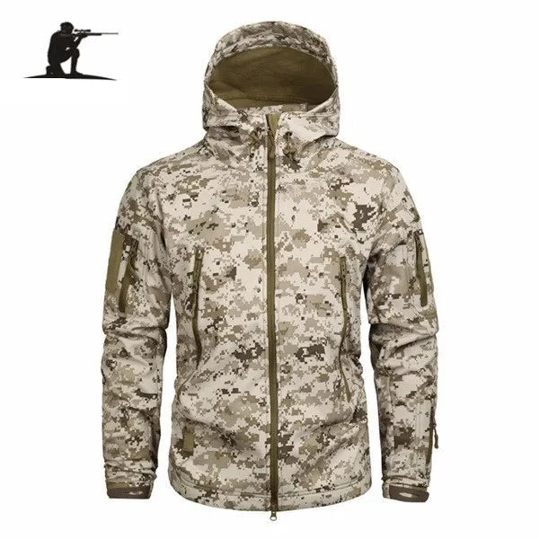 Men's Military Fleece Tactical Jacket