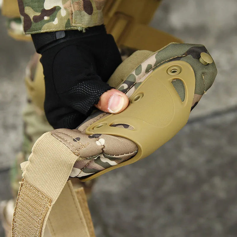 Camo Tactical Knee % Elbow Pads