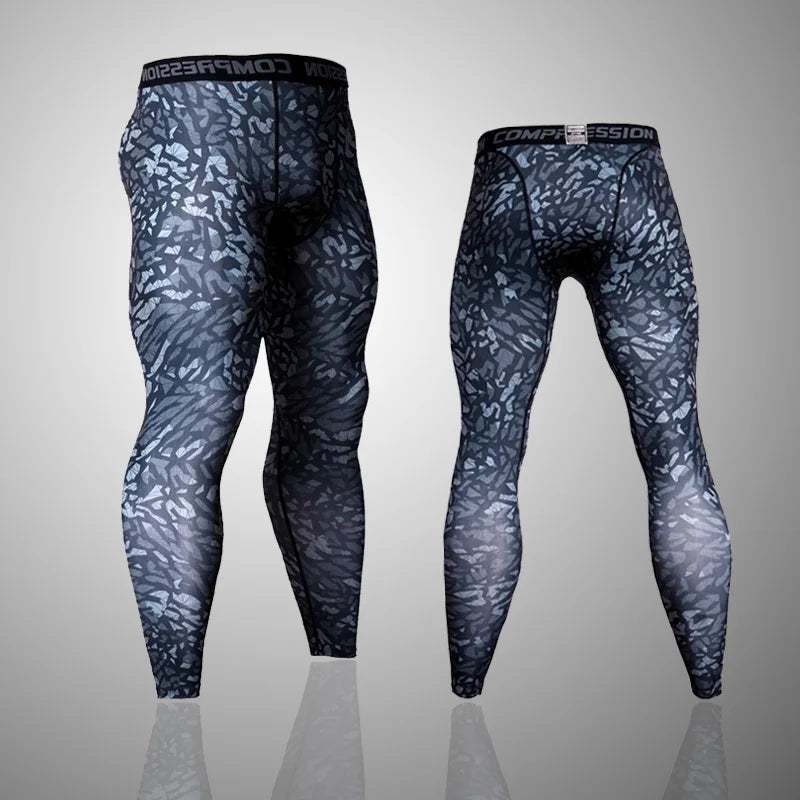 Tight Under Skin Camo Training Pants