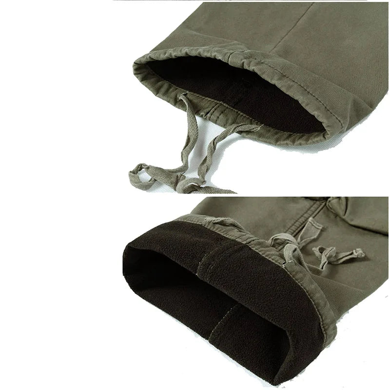 Winter Militär Fleece Herrenhose