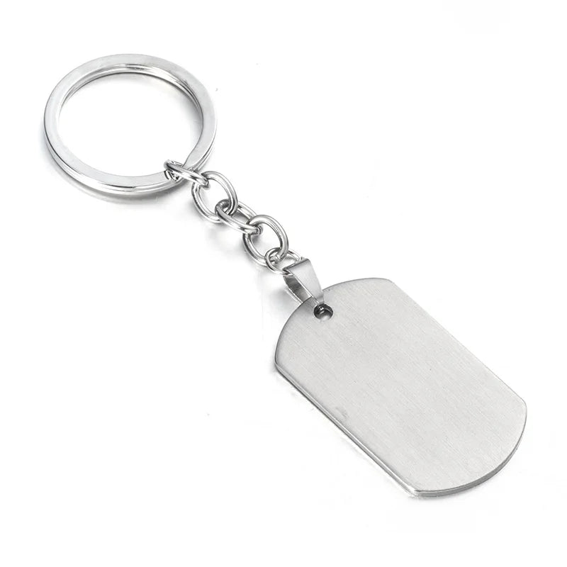 Stainless Steel Military Engraving Name ID Tags