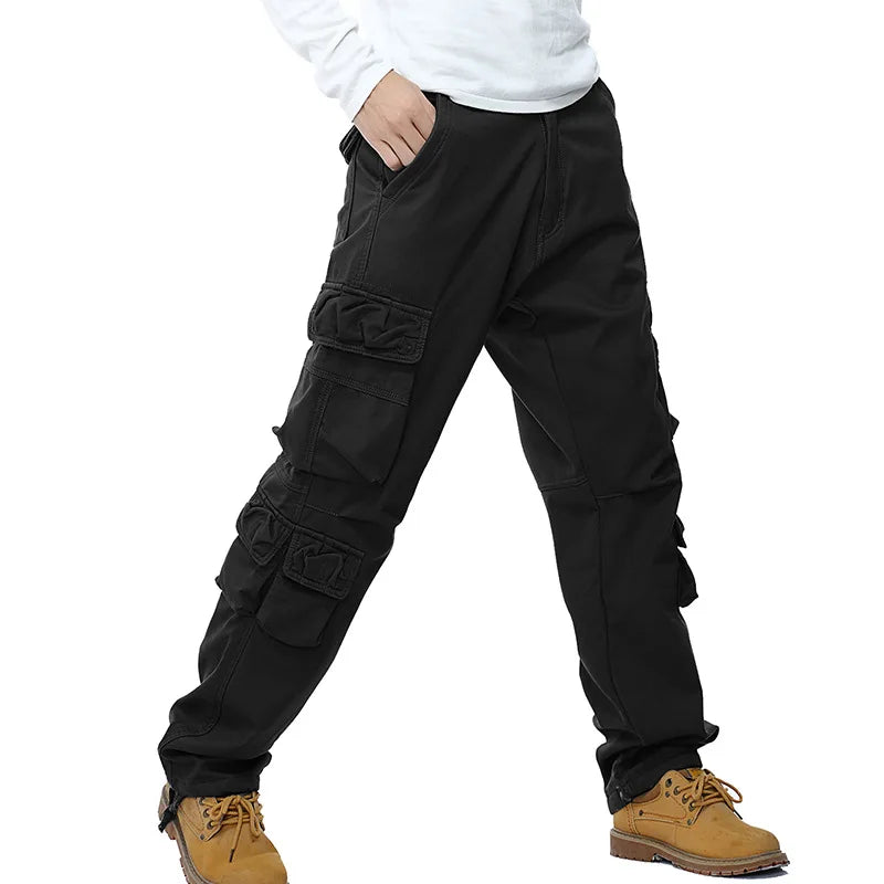 Winter Militär Fleece Herrenhose