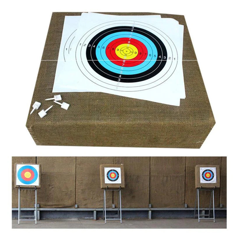 10pcs 40*40 cm Archery Shooting Paper Target